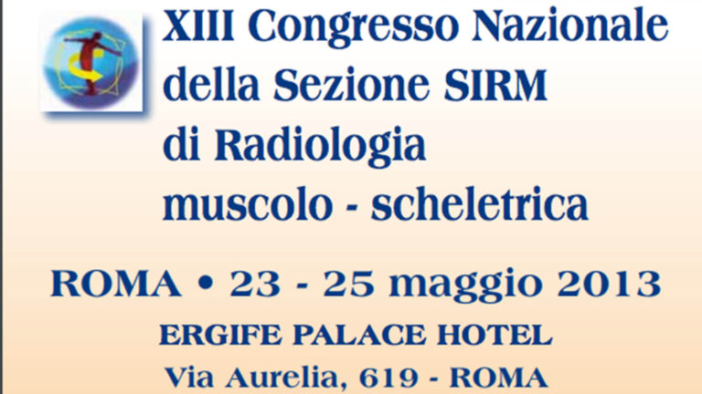 XIII Congresso Nazionale della Sezione Sirm